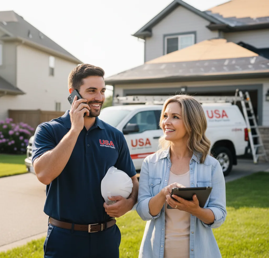 USA Roof Repair Experts customer support in South Pittsburg